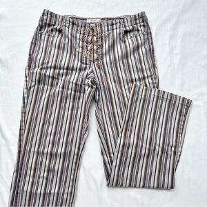 Vintage Y2K Xhiliration Low Rise Straight Leg Jeans Retro Indie Groovy Size 33"